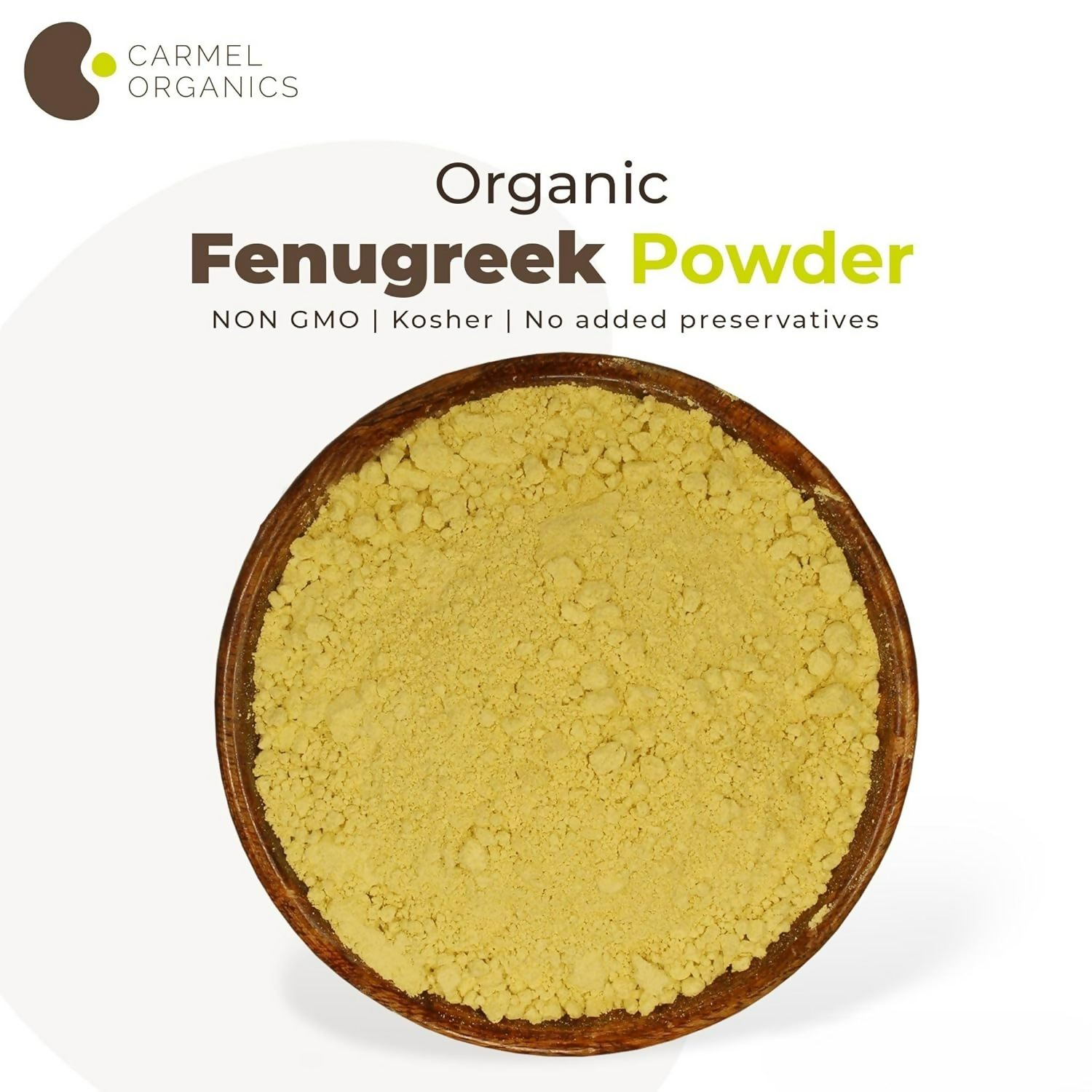 Carmel Organics Fenugreek Seed/Methi Seeds Powder