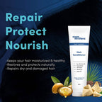 Man Matters Hair Conditioner For Men With Silk protein, Shea butter, Argan Oil, Cocoa Butter, & Saw Palmetto Oil.