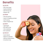 Earth Rhythm Lippie Stack Box - (Lip Scrub, Lip Serum, Lip Balm and Lip Mask)