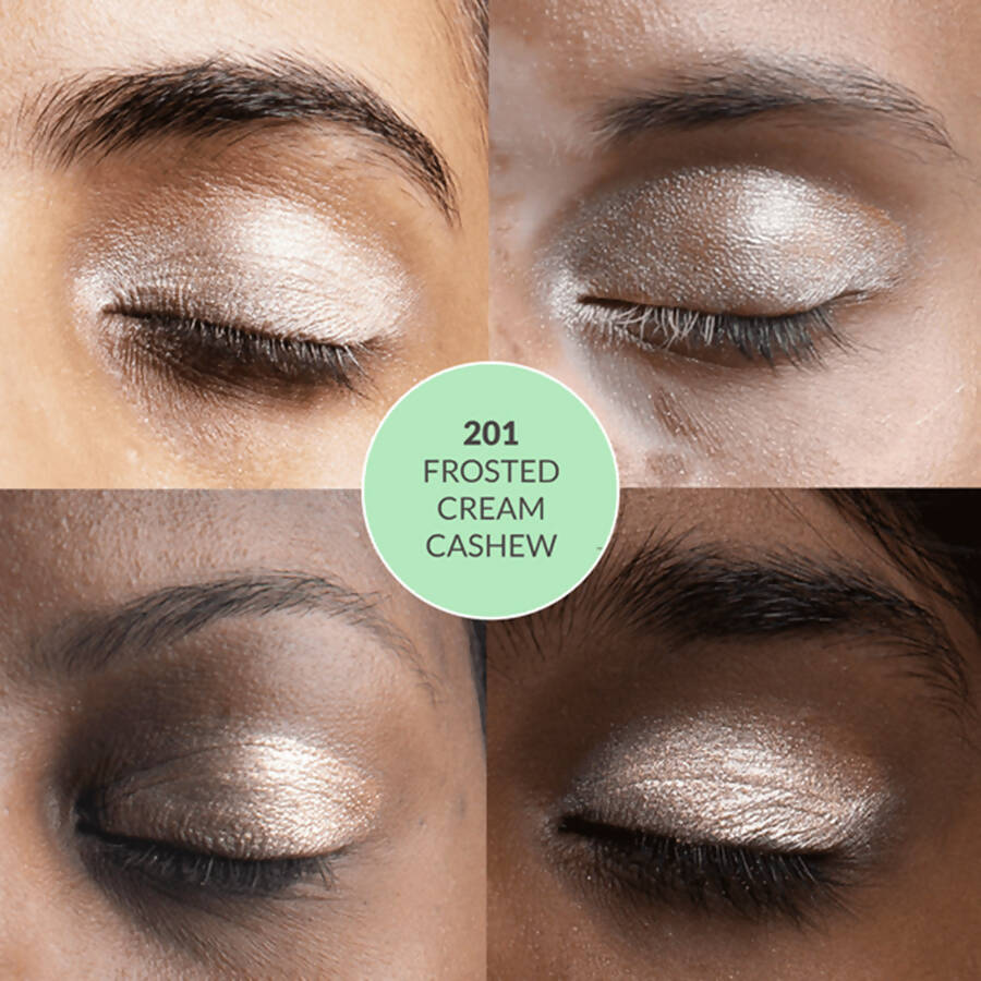 Disguise Satin Smooth Eyeshadow Squares - Frosted Cream Cashew 201