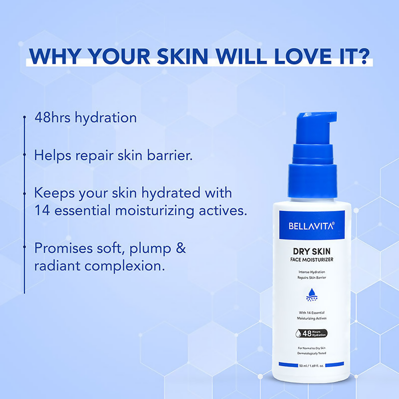 Bella Vita Organic Dry Skin Face Moisturizer