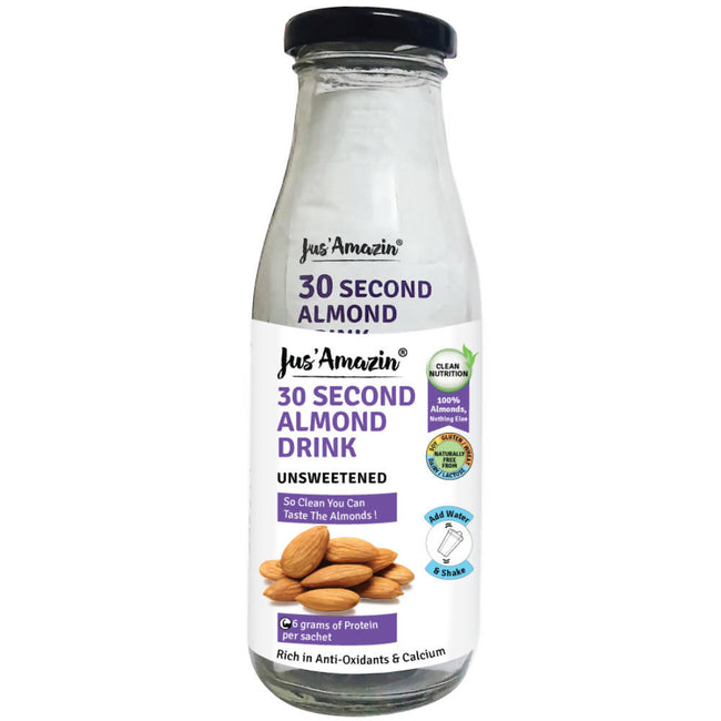 Jus Amazin 30-Second Almond Drink Unsweetened Hover Image