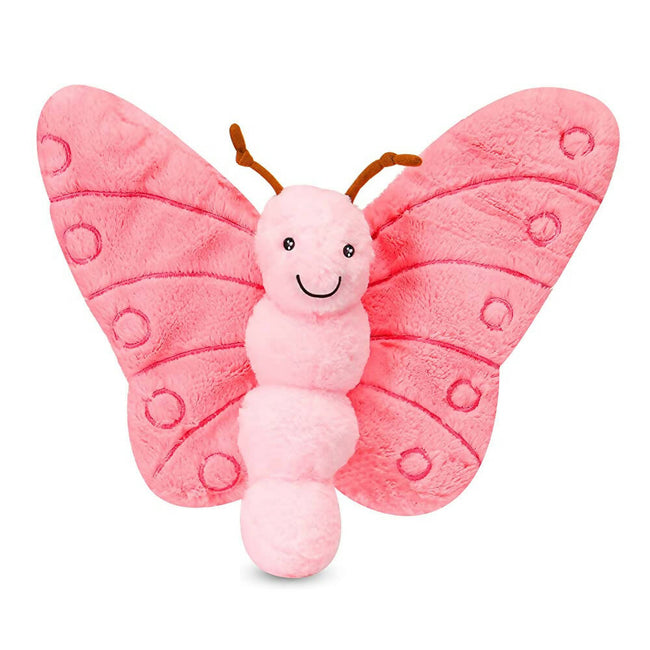 Webby Soft Butterfly Plush Pink Toy for Kids- 40 cm Hover Image