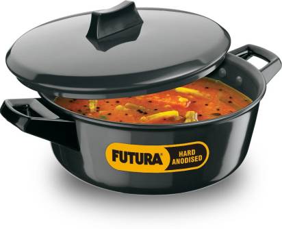 Hawkins Futura Hard Anodized Bowl 3 L with Lid (IACB30) Hover Image