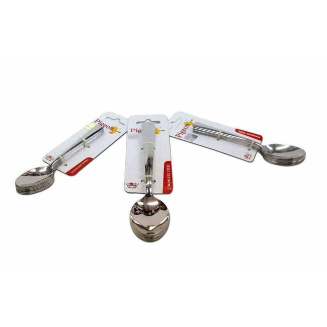 Pigeon Spoons 6 piece (Small size) Hover Image