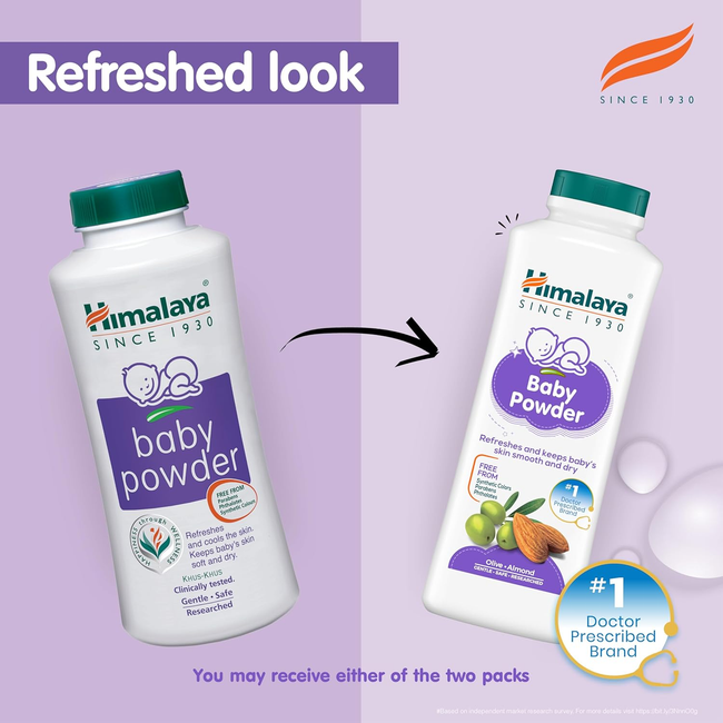Himalaya Herbals - Baby Powder For Refreshes & Cools the Skin Hover Image