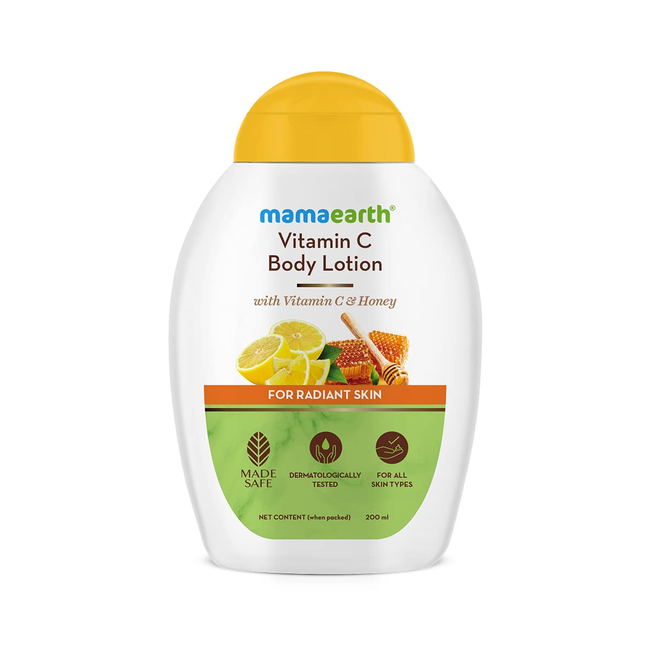 Mamaearth Vitamin C Body Lotion For Radiant Skin Main Image