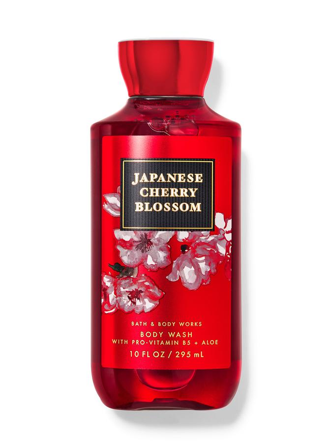 Bath & Body Works Japanese Cherry Blossom Shower Gel Hover Image