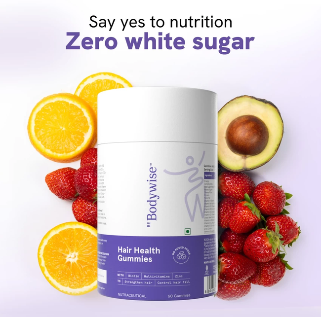 BeBodywise Hair Health Gummies Hover Image