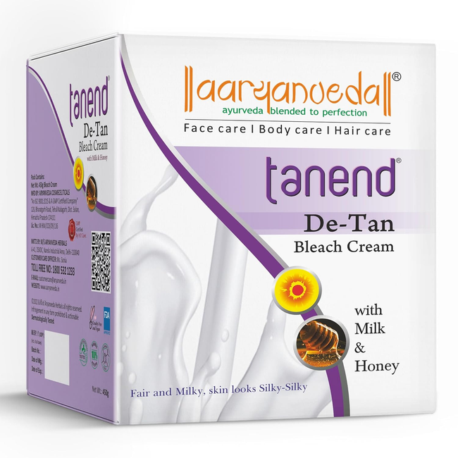 Aryanveda Tanend Bleach Cream Hover Image