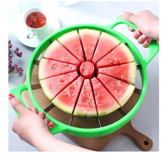 Stainless Steel - Watermelon Cutter Slicer Hover Image