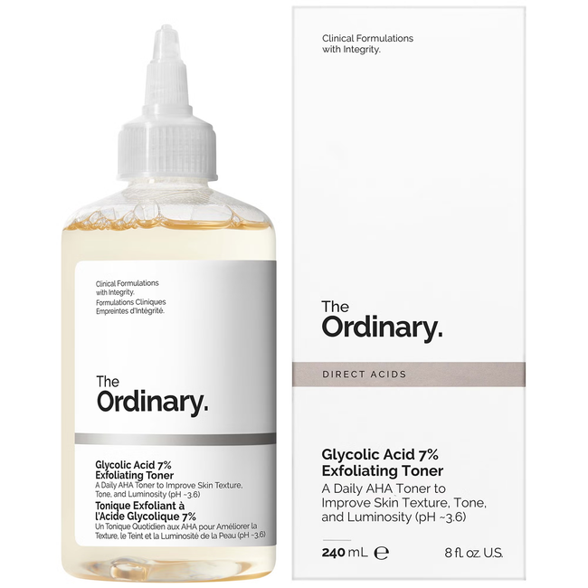 The Ordinary Glycolic Acid 7% Exfoliating Mini Toner Hover Image