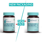 HK Vitals DHT Blocker With Biotin Tablets for Reduces Hair Fall, Stimulates Hair Growth