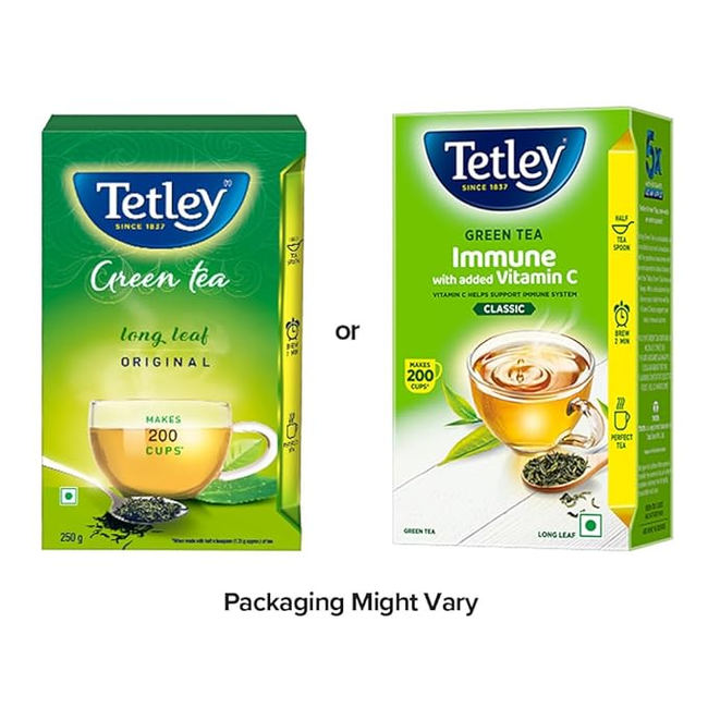 Tetley Long Leaf Green Tea Main Image