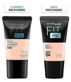 Maybelline New York Fit Me Matte + Poreless Liquid Foundation Tube -115 Ivory (18 Ml)