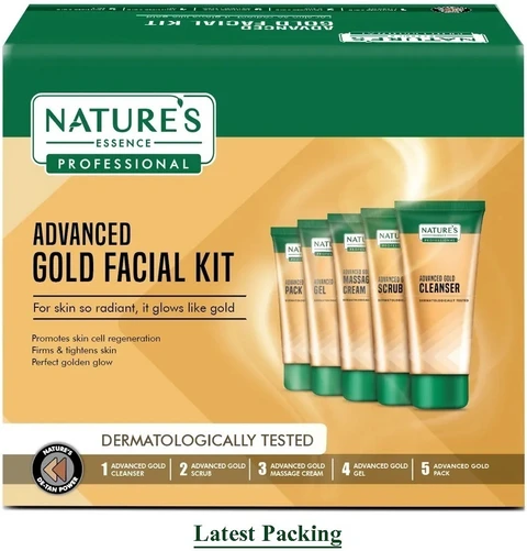 Nature's Essence Advanced Glowing Gold Facial Kit Main Image