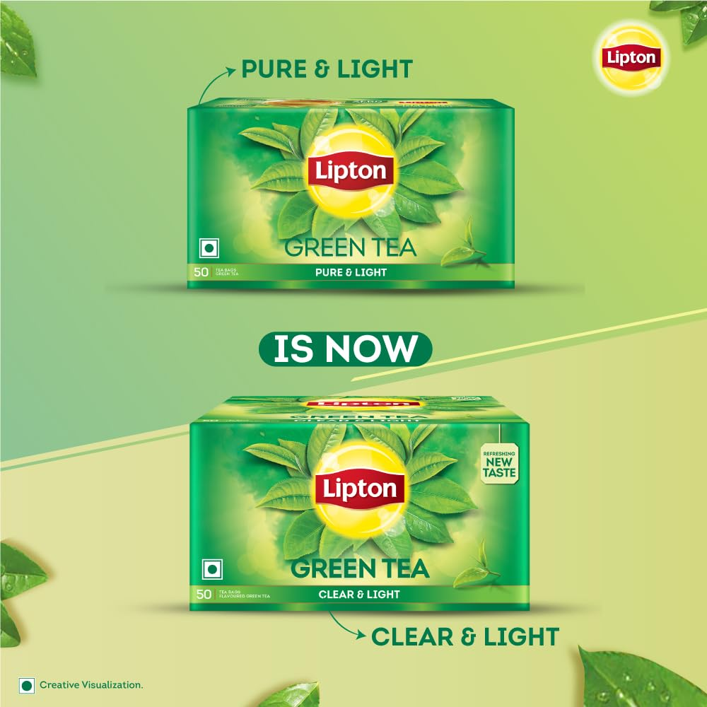 Lipton Pure & Light Green Tea Bags