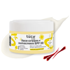 TuCo Intelligent Kids 2-in-1 Saffron Face Cream & Sunscreen For Sun Protection And Glow