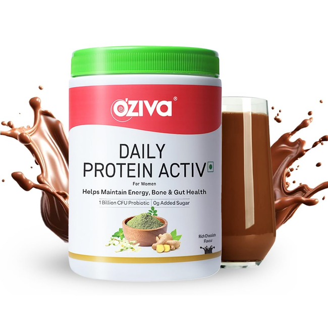 OZiva Daily Protein Activ For Women Hover Image