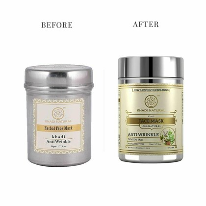 Khadi Natural Anti Wrinkle Herbal Face Mask