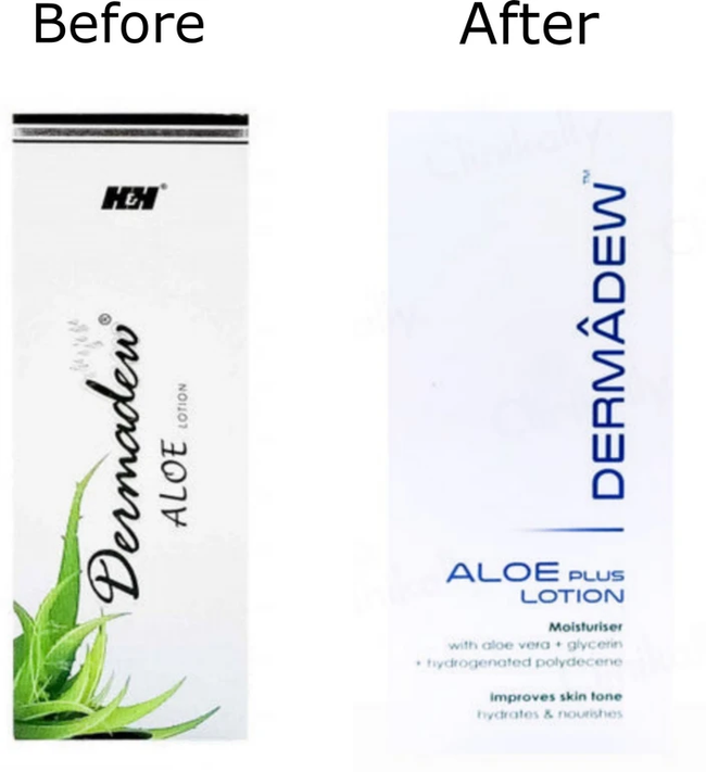 Dermadew Aloe Plus Moisturiser Lotion Main Image