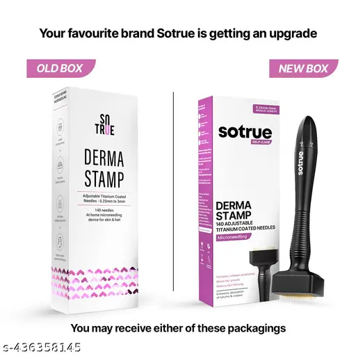 Sotrue Derma Stamp for Hair Growth | Adjustable Needles 0.25mm to 3mm Main Image