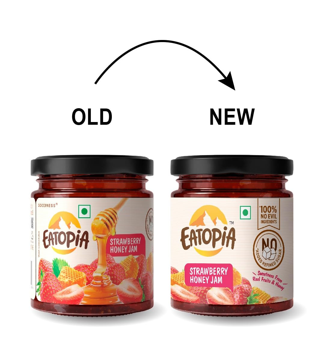 Eatopia Strawberry Honey Jam