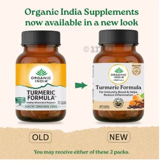 Organic India Turmeric Formula 60 Cap