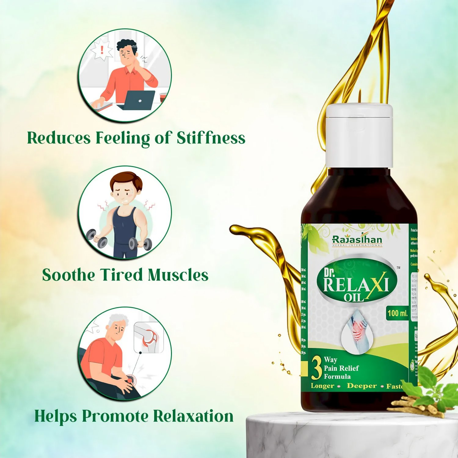 Rajasthan Herbals Dr Relaxi Oil
