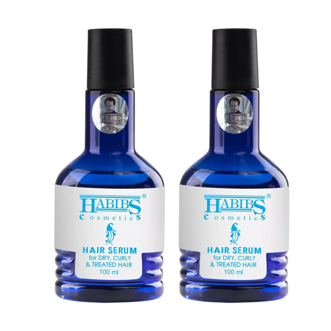 Habibs Hair Serum Dry Curly & Treated Hairs For Silky & Smooth Hair Main Image
