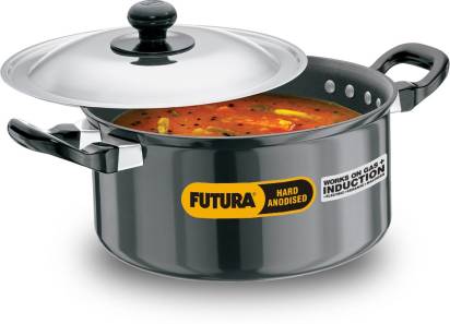 Hawkins Futura Non-stick Stewpot 20 cm Diameter 3 L with Lid (INST30) Hover Image