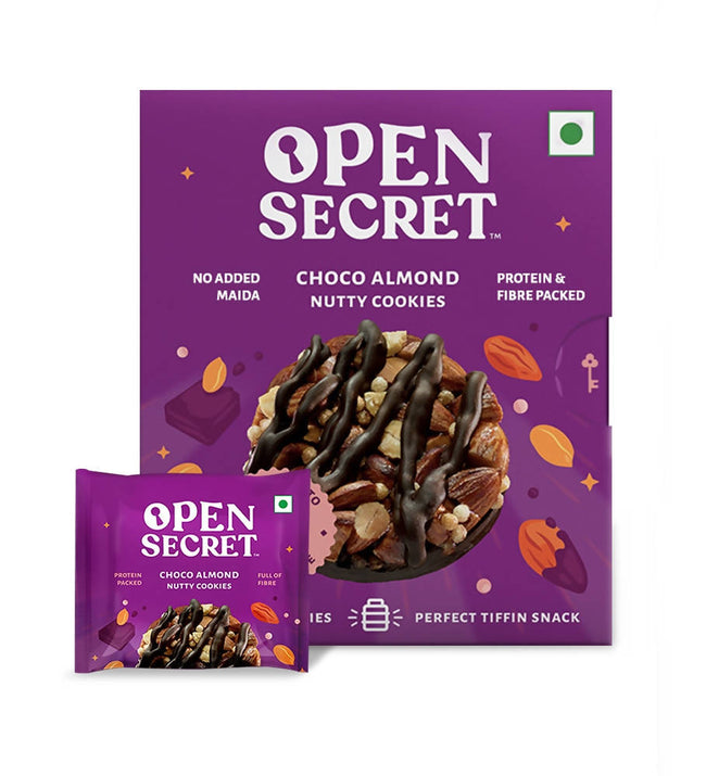 Open Secret Choco Almond Nutty Cookies Hover Image