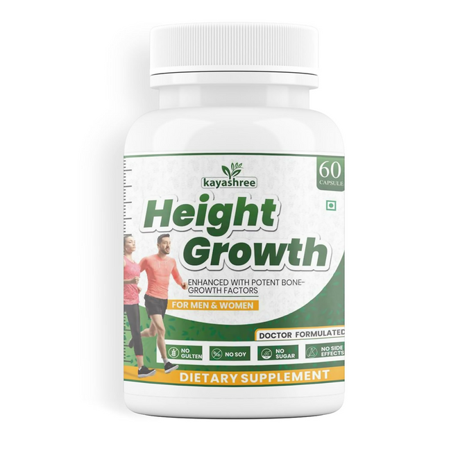 Kayashree Height Growth Capsules Height Increase For Men & Women Hover Image