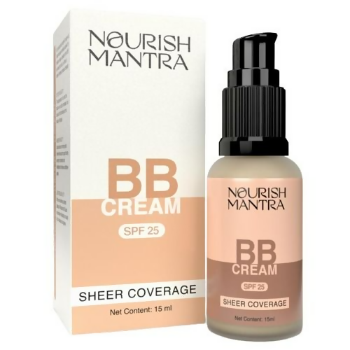 Nourish Mantra BB Cream with SPF 25 with SPF for Long-lasting, Even Coverage Hover Image