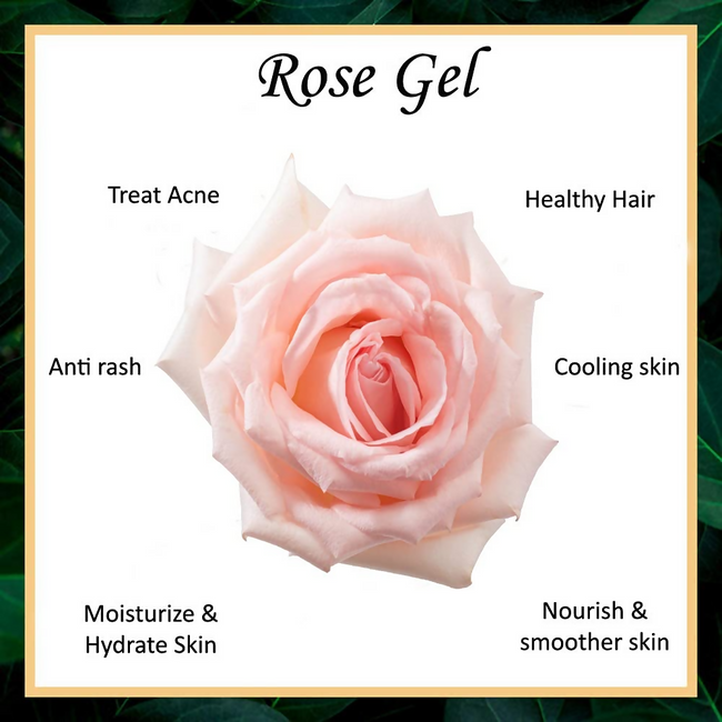 Vellasio Herbal Natural Rose & Aloevera Facial Massage Gel Main Image