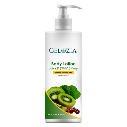 Celozia Kiwi & Wild Cherry Body Lotion Hover Image