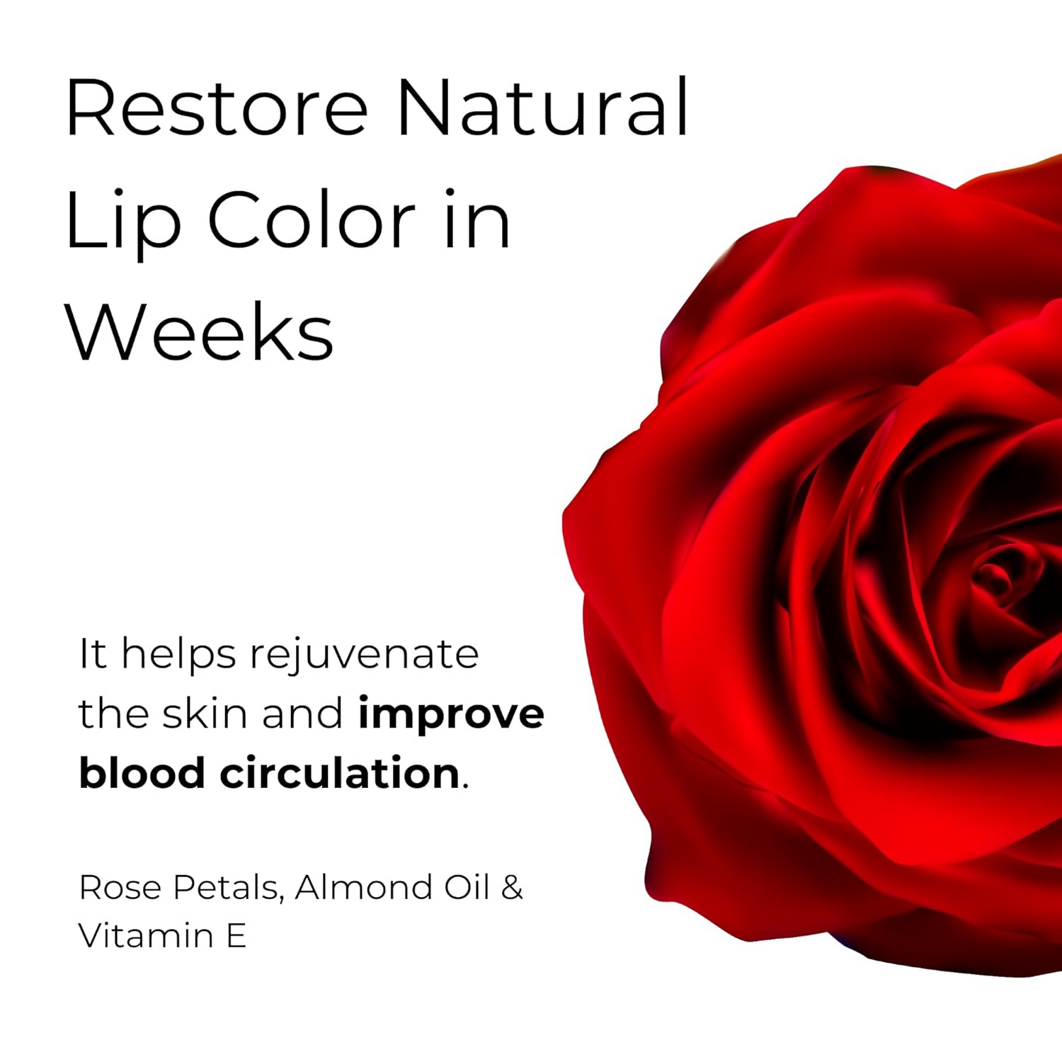 Noor Skincare Rose Lip Scrub