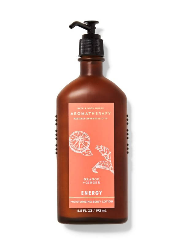Bath & Body Works Aromatherapy Orange Ginger Energy Body Lotion