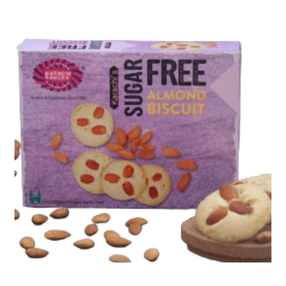 Karachi Bakery Sugar Free Almond Biscuit