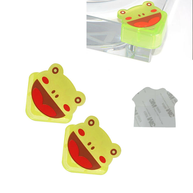 Safe-O-Kid Frog Shaped, Compact Corner Safety For Sharp Corners, Green Hover Image