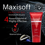 Maxisoft Shaving Gel With Aloe Vera Shea Butter Glycerine Allantoin pH Balanced