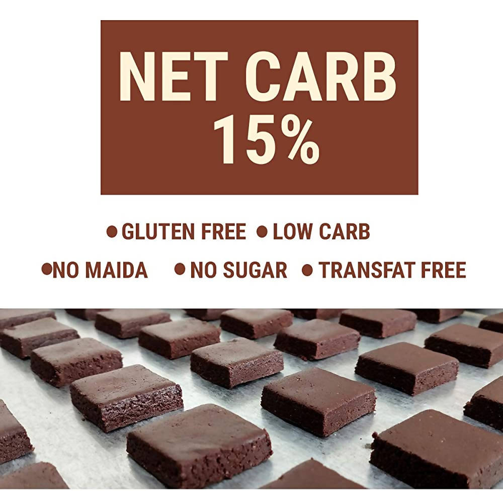 NutroActive Desi Ghee Barfi Hazelnut Chocolate