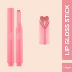 Kaja Heart Melter Lip Gloss Stick 02 Sweet Talk - Playful Bubblegum Pink