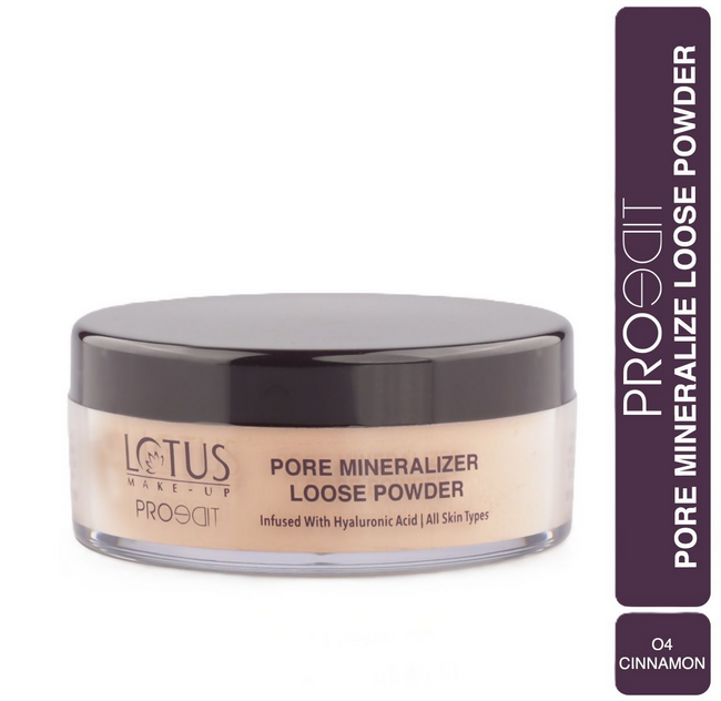 Lotus Make Up Proedit Pore Mineralize Loose Powder - 04 Cinnamon Main Image
