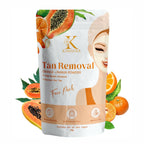 Kimayra Organic Orange + Papaya Face Pack Powder For Tan Removal, Helps In Retain Moisture & Reduce Wrinkles & Fine Lines