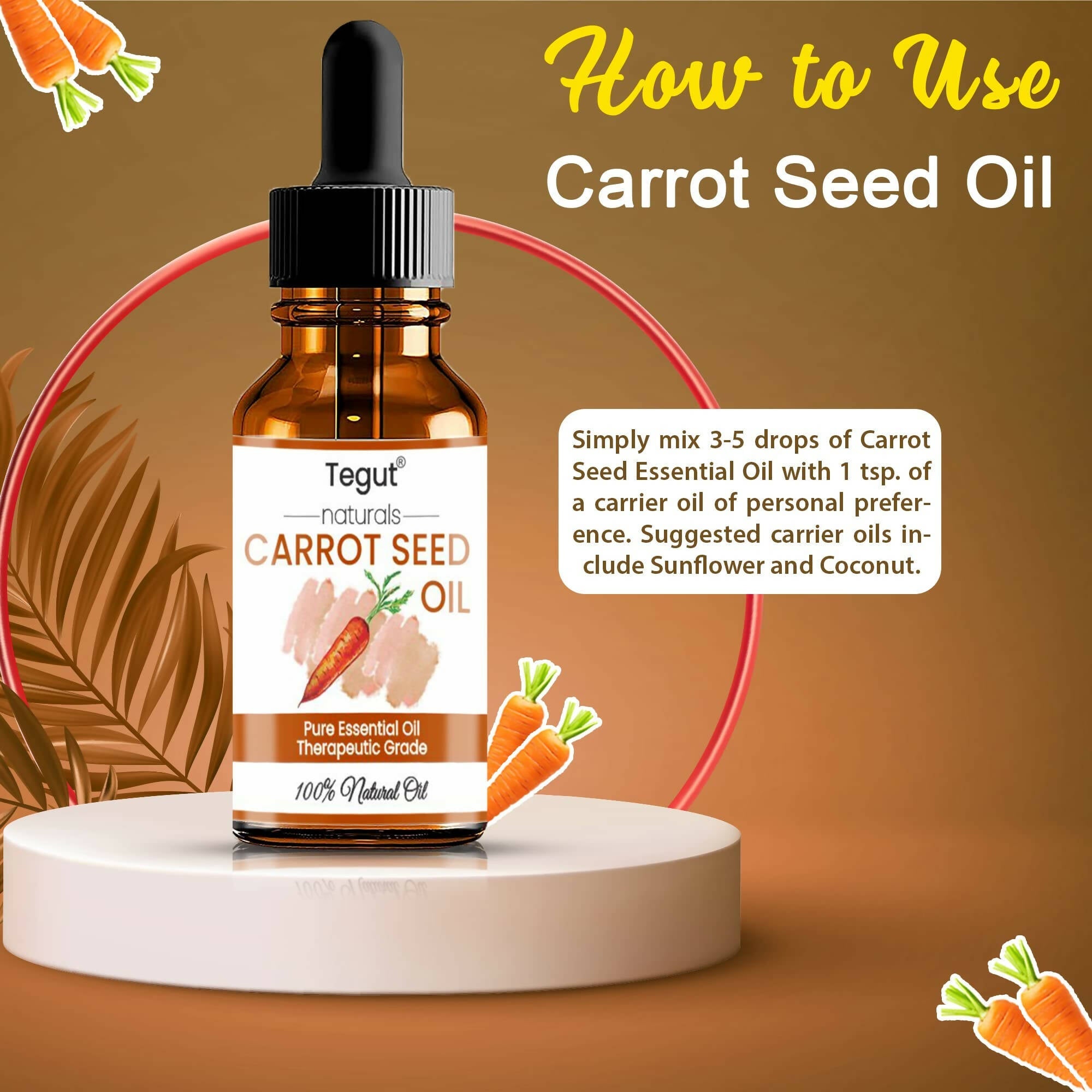 Tegut Carrot Seed Essential Oil