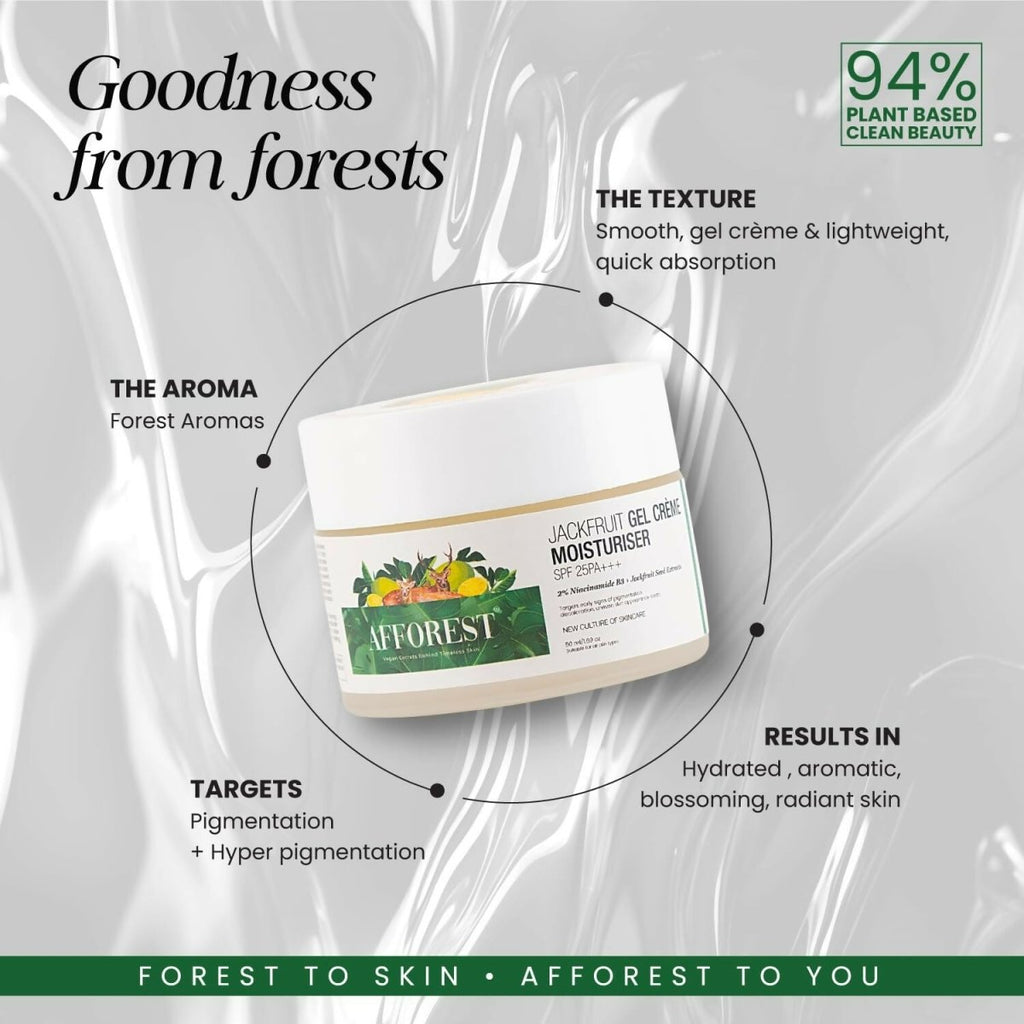 Afforest Jackfruit Gel Creme Moisturiser SPF 25 PA+++