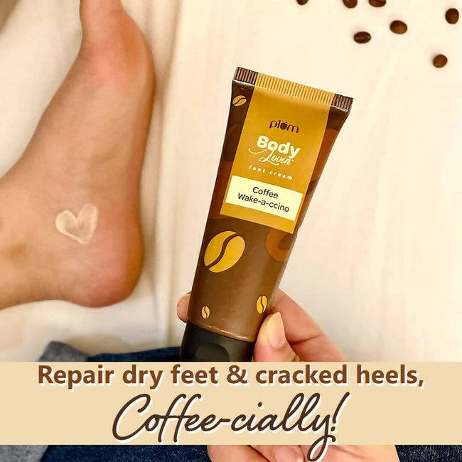 Plum BodyLovin' Coffee Wake-a-ccino Foot Cream Main Image