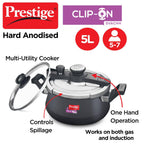 Prestige Clip On Hard Anodised Pressure Cooker