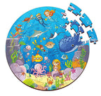 Webby Wooden Ocean Jigsaw Puzzle - 60 Pcs